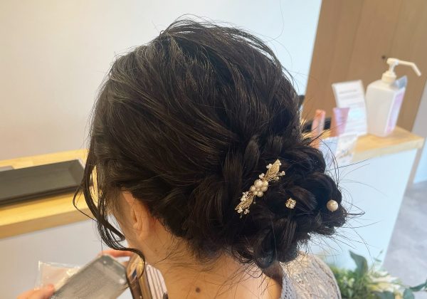 お呼ばれヘアセットぜひ！！(^▽^)/