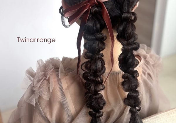 お呼ばれツインアレンジ♪/ヘアセット