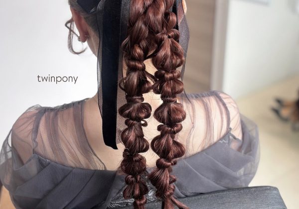 ふわふわツインポニー♪/ヘアアレンジ